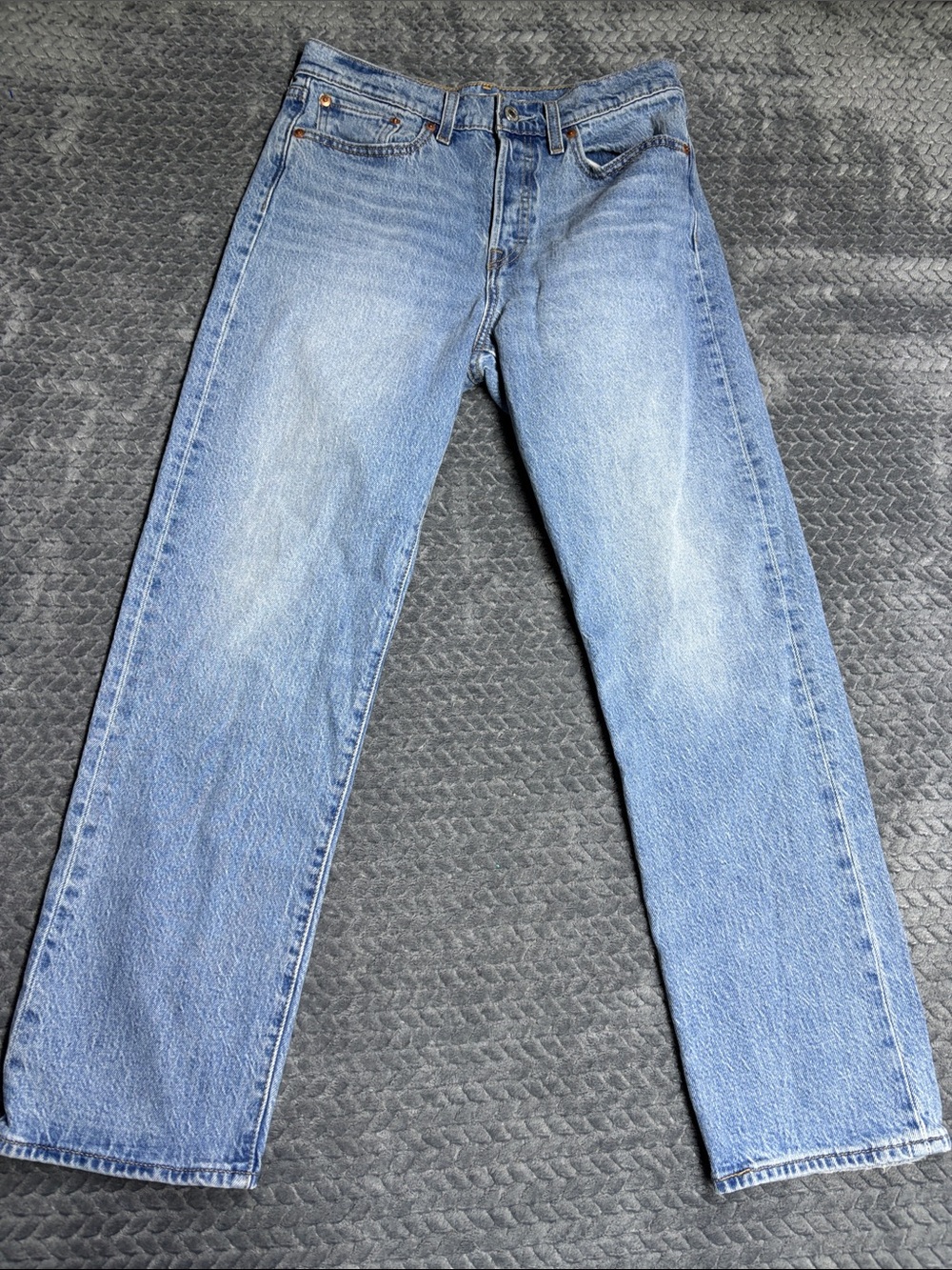 Levi's Light Blue Women's Wedgie Straight Jeans